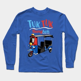 Tuk Tuk Bangkok Thailand Long Sleeve T-Shirt